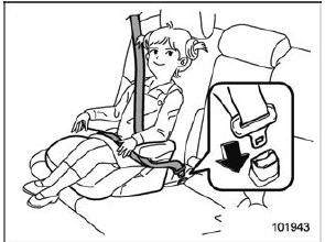 Installing a booster seat