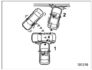 Examples of the types of accidents in which the driver's/driver's and front passenger's SRS frontal airbag(s) is not designed to deploy in most cases