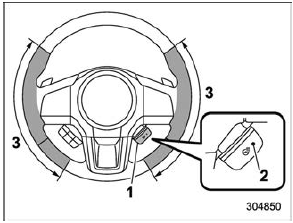 Heated Steering Wheel system (if equipped)