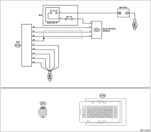 o2 sensor circuit high voltage bank 2 sensor 2