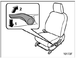 Seat cushion height adjustment