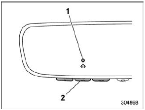 Programming a New HomeLink button