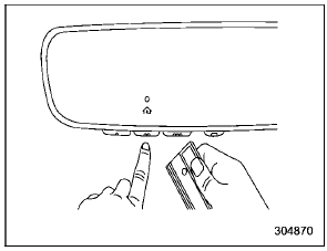 Programming a New HomeLink button