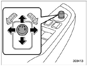Remote control mirror switch