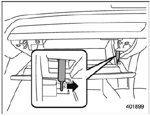 Replacing an air filter