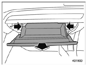 Replacing an air filter