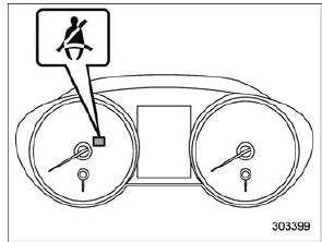 Driver's warning light