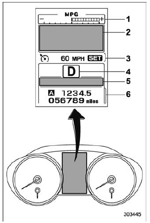 Multi information display