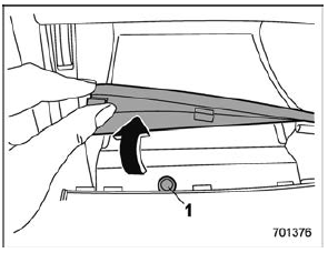 Shift lock release using the shift lock release portion