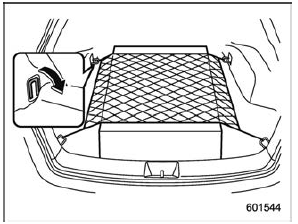 Convenient tie-down hooks (Outback)