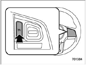 Cruise control main button