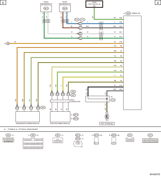 Subaru Legacy Service Manual Airbag System Wiring Diagram Wiring System Subaru Legacy Service Manual Airbag System Wiring Diagram Wiring System